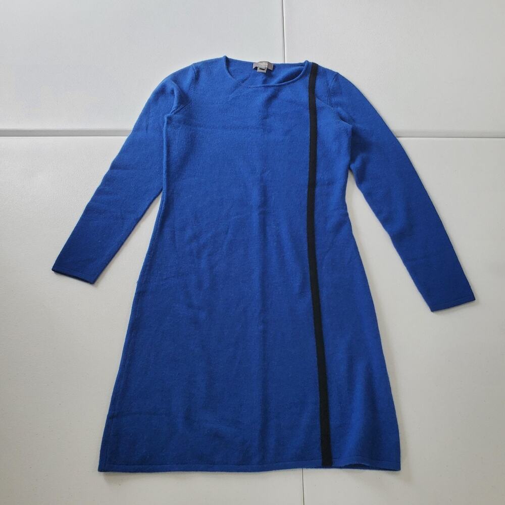 Neiman Marcus Dress Womens XS Cashmere Long Sleeve Sweater Knit Classic Pullover